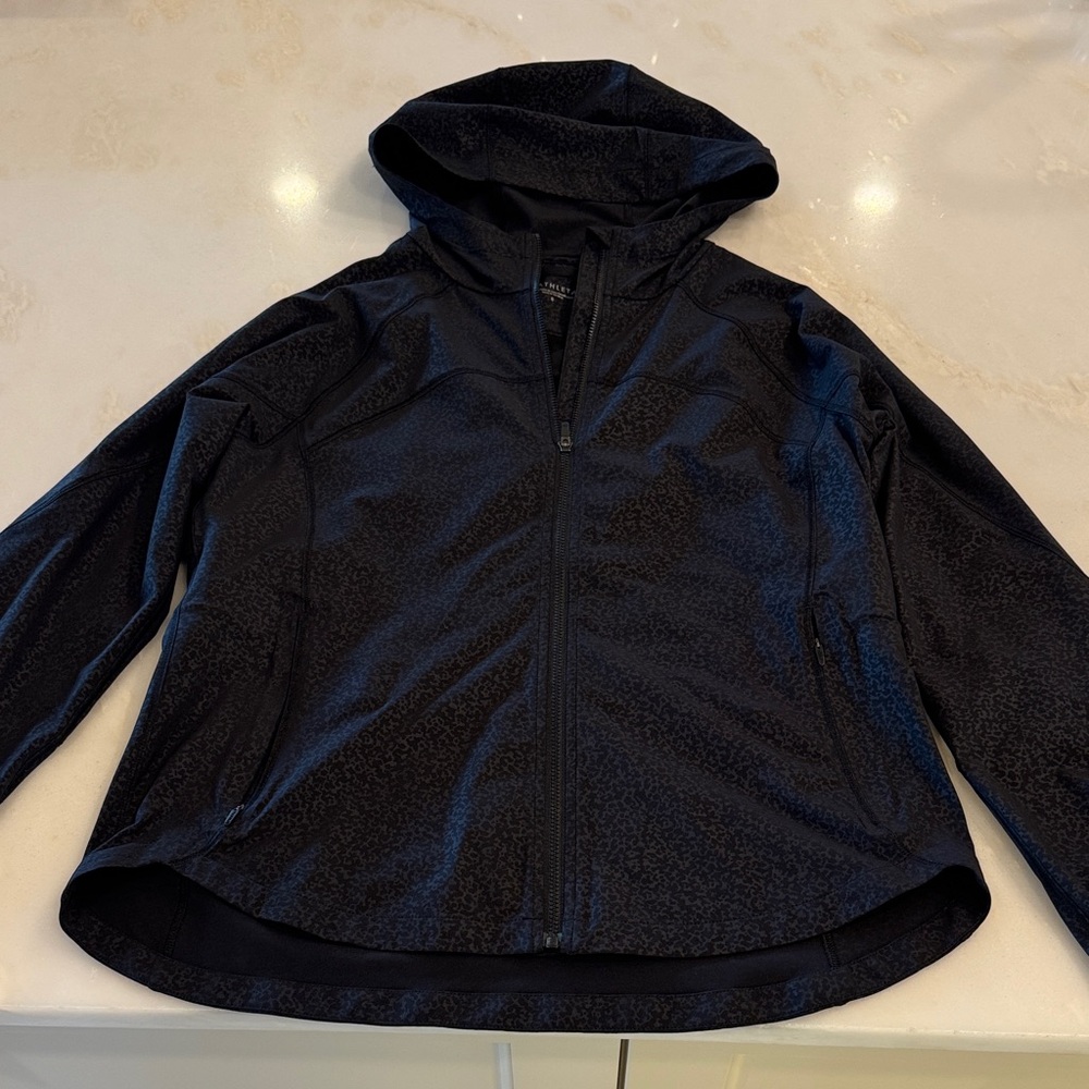 Athleta Black Patterned Jacket
